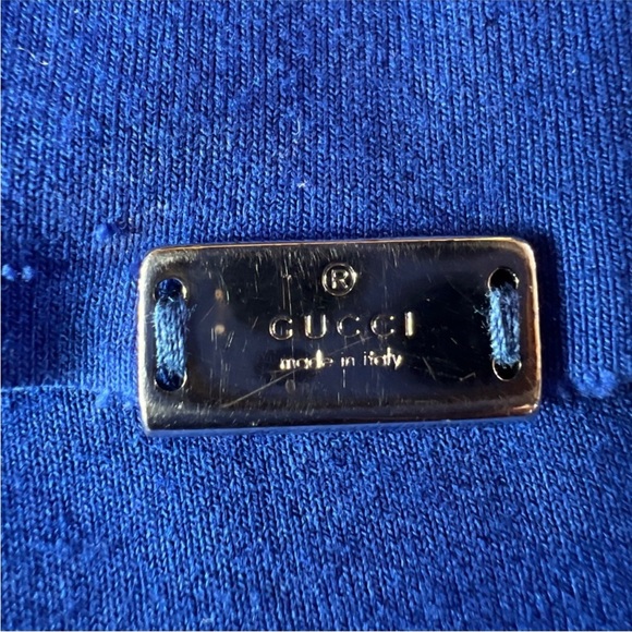 Gucci Royal Blue Tank Top - Picture 4 of 7